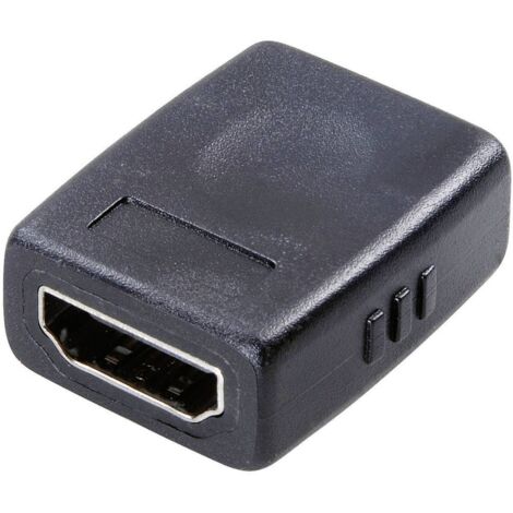 Adaptateur HDMI SpeaKa Professional SP-7870360 [1x HDMI femelle - 1x HDMI femelle] noir (1/3)