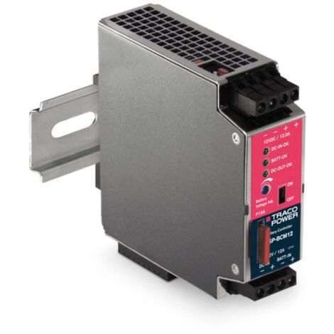 TracoPower TSP-BCM12 Alimentation DC/DC rail DIN 12000 mA 144 W Nbr. de sorties:1 x Contenu 1 pc(s) (1/2)