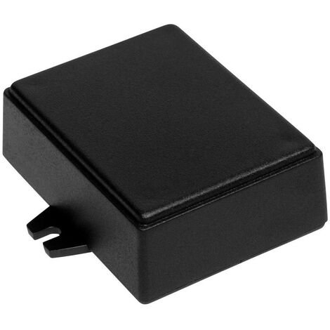 TRU COMPONENTS TC-7910928 Cloche à bride 75 x 59 x 28 ABS noir 1 pc(s) R444251 (1/3)