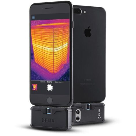 Flir – Caméra thermique pour iOS – Technologie VividIR™ – Plage de température -20°C à +400°C – Résolution 160x120 pixels – Longueur 14mm (1/5)