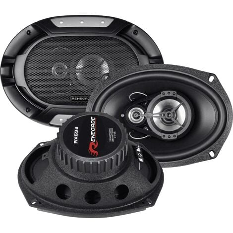 Renegade RX693 Haut-parleur triaxial 3 voies à encastrer 300 W Contenu: 1 paire(s) Q779162