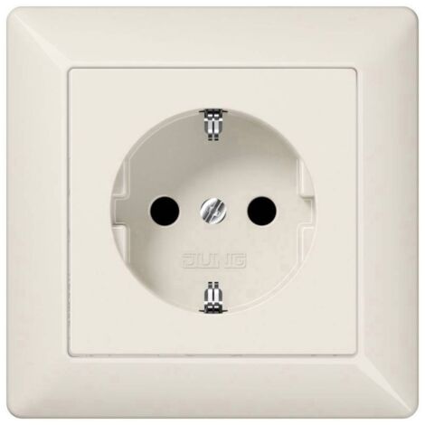Jung simple Insert Prise 2P+T blanc crème AS1520 1 pc(s) Q265982 (1/2)
