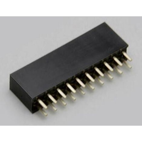 TRU COMPONENTS Barrette femelle (standard) Nbr de rangées: 2 Nombre de pôles par rangée: 5 TC-2506296 1 pc(s) Q205272 (1/2)