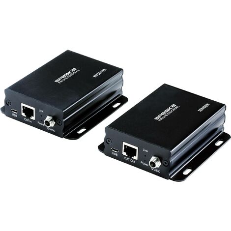 Répéteur (extension) SpeaKa Professional SP-8567416 HDMI™ câble réseau RJ45 Portée (max.):50 m 1 pc(s) Q196312 (1/5)