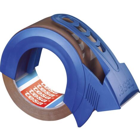 Distributeur de ruban d'emballage tesa tesapack bleu, marron Largeur du rouleau (max.): 50 mm