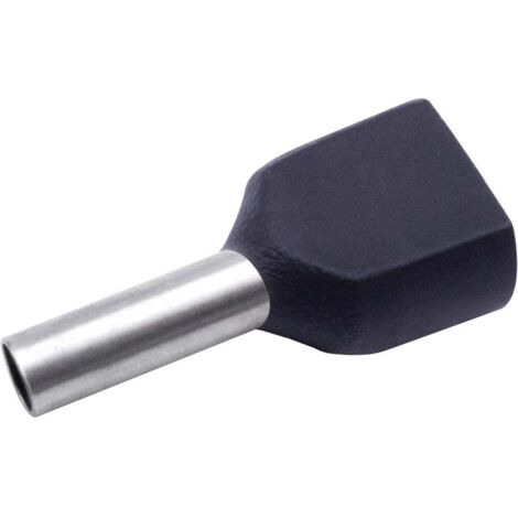 TRU COMPONENTS T1906C155 Embout double d'extrémité de câble 1.50 mm² ...