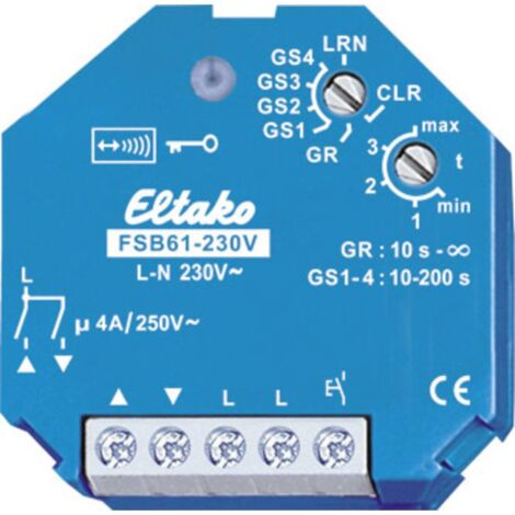 Eltako FSB61-230V actionneur sans fil 230V compact (1/2)