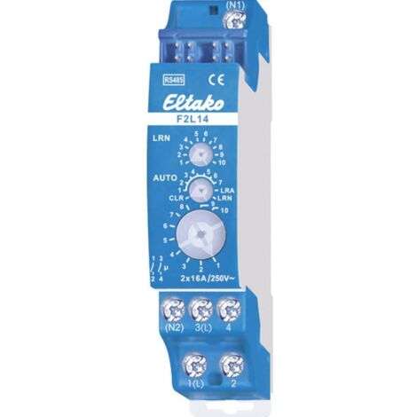 F2L14 Eltako bus RS485 Actionneur de commutation profilé Q852012 (1/2)