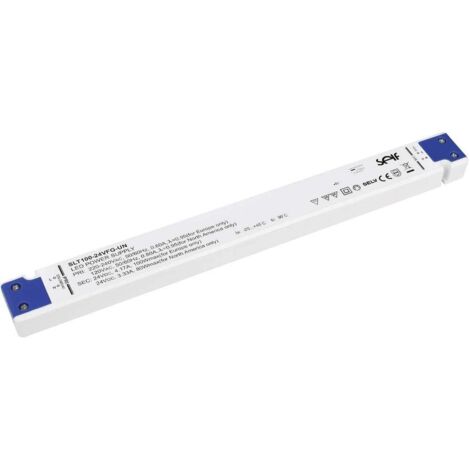 Self Electronics SLT100-48VFG-UN Driver de LED à tension constante 100 W 0 A - 2080 mA 48 V/DC non dimmable, montage sur des surfaces inflammables, h Q483072 (1/2)
