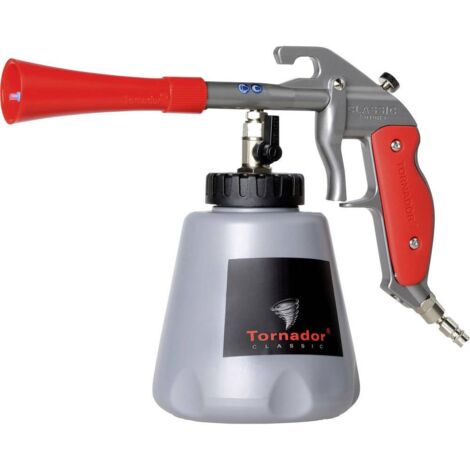 Pistolet de nettoyage pneumatique Tornador Z-010 RS Classic – Technologie micro-atomisation – Pour surfaces difficiles d'accès – 900 g - Q049472