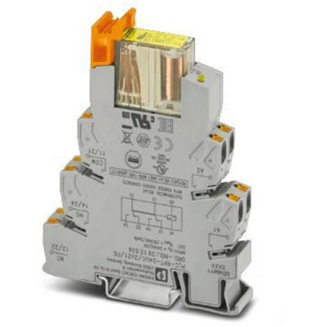 PHOENIX CONTACT PLC-RPT- 24UC/2X21/FG MODULE RELAIS 24 V/DC 2 INVERSEURS (RT) 1 PC(S) 2910539 (1/3)
