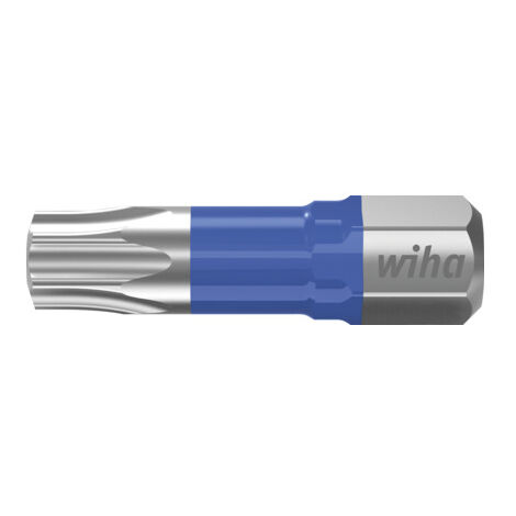 Wiha Jeu d'embouts T 25 mm TORX® (T20) 5 pcs 1/4" C6,3 dans un coffret (41606)