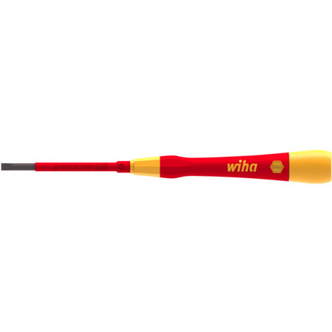Wiha Tournevis de précision PicoFinish® electric Fente 3.5 mm x 65 mm (42471)