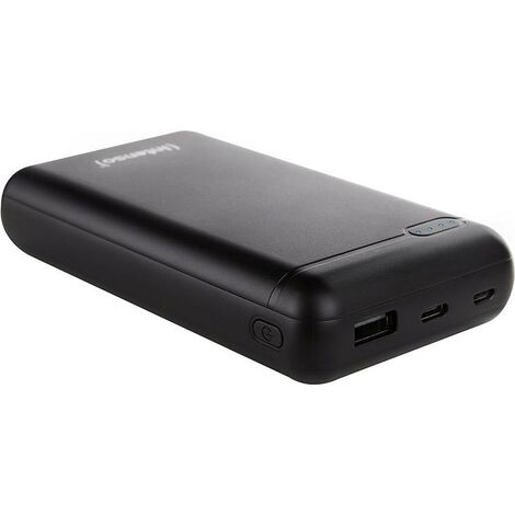 Intenso XS20000 Powerbank (batterie supplémentaire) 20000 mAh LiPo noir affichage du statut