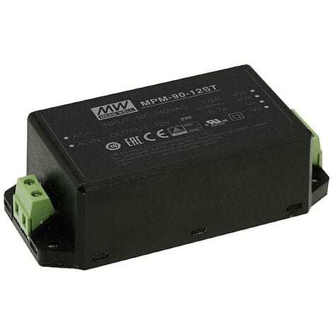 Mean Well MPM-90-24ST Alimentation à découpage 24 V/DC 3.75 A 90 W A376752