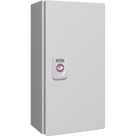 Rittal KX 1548.000 Coffret d'installation, Boîtier mural 150 x 300 x 120 Tôle d'acier gris clair (RA (1/2)