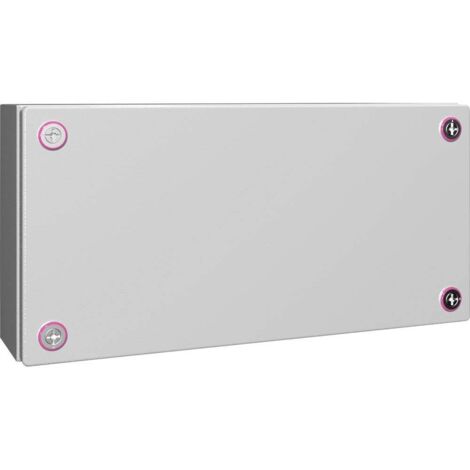 Rittal KX 1504.000 Coffret d'installation, Boîtier mural 400 x 200 x 120 Tôle d'acier gris clair 1 p (1/2)