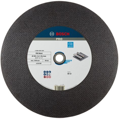 Bosch Accessories 2608600544 2608600544 Disque à tronçonner 400 mm 1 pc(s) acier