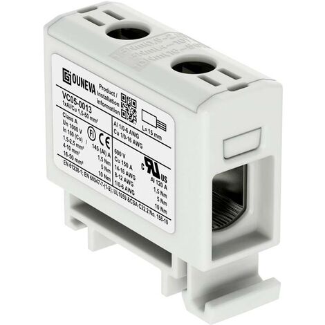 Ouneva Group VC05-0013 Bloc de distribution raccord à vis gris 1 pc(s) A331342