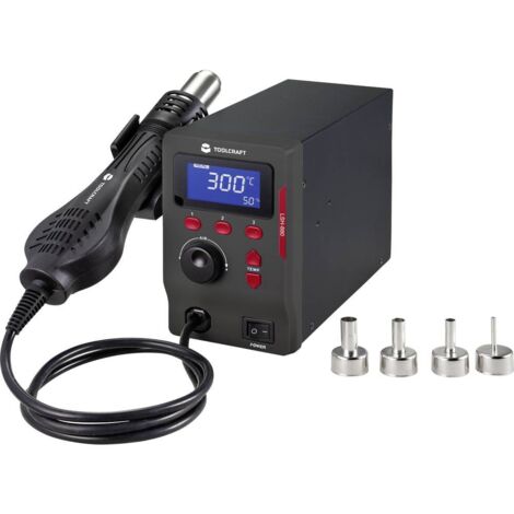 Station à air chaudTOOLCRAFT LSH-880 numérique 800 W 100 - 500 °C (1/5)