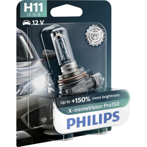 Philips 12362XVPB1 Ampoule halogène X-tremeVision H11 55 W 12 V Y723702