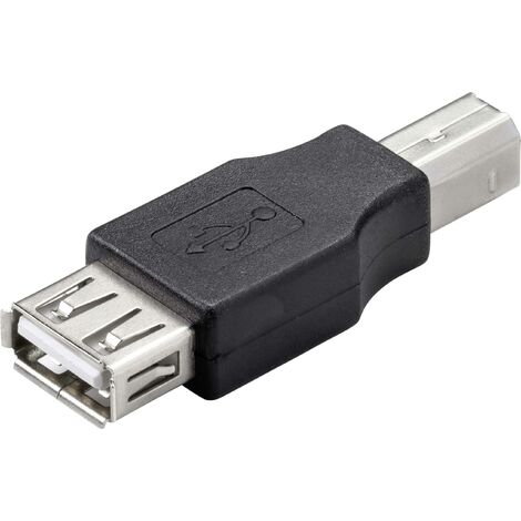 Renkforce USB 2.0 Adaptateur [1x USB 2.0 type A femelle - 1x USB 2.0 type B mâle] RF-4613072 Y783282
