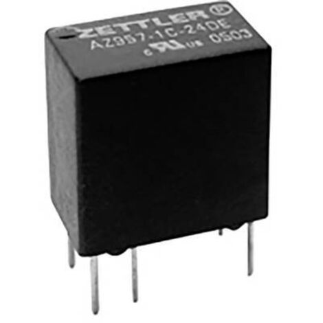 Relais Zettler Electronics AZ21501-1AET-12DF – 12V DC, Pour Circuit Imprimé – Neuf