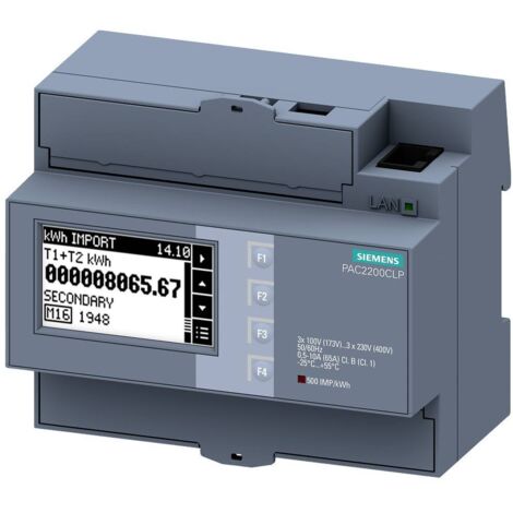 Compteur de coûts d'énergie Siemens 7KM2200-2EA40-1JB1 Y938292 (1/3)