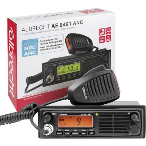 Albrecht AE 6491 ANC 12648.02 Emetteur-récepteur CB Y942282