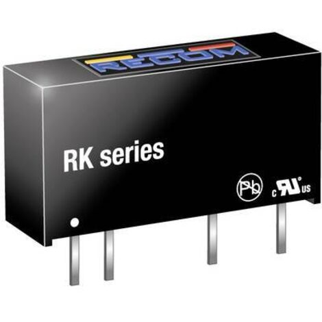 RECOM RK-0505S/H Convertisseur CC/CC pour circuits imprimés 5 200 mA 1 W Nbr. de sorties: 1 x Contenu 1 pc(s) Y273192 (1/2)