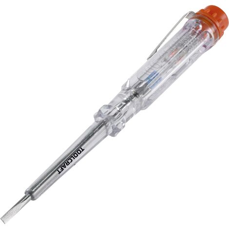 TOOLCRAFT Détecteur de tension Longueur de la lame=62 mm Tension (gamme)=100 - 250 V/AC (1/4)