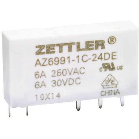 Zettler Electronics AZ6991-1C-12DA Relais pour circuits imprimés 12 V/DC 8 1 inverseur (RT) 1 pc(s) (1/2)
