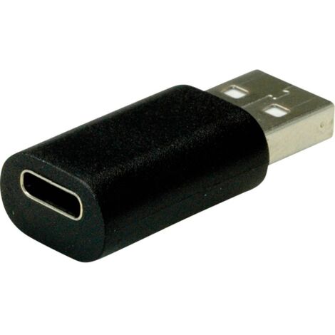 Value USB 2.0 Adaptateur [1x USB 2.0 type A mâle - 1x USB-C® femelle] Y159592 (1/4)