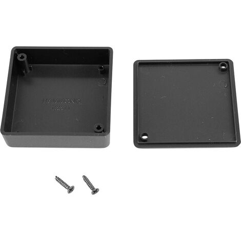 Boîtier universel Hammond Electronics 1551TBK ABS noir 60 x 60 x 20 1 pc(s) Y133772