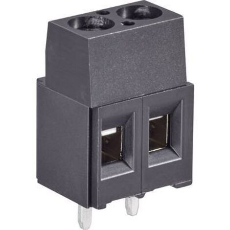 Bornier à vis TE Connectivity 282834-3 1.4 mm² Nombre de pôles 3 vert 1 pc(s) W277091 (1/2)