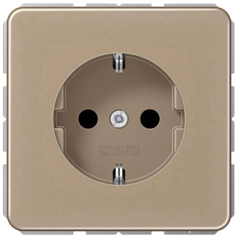 Jung simple Insert Prise 2P+T bronze CD1520GB 1 pc(s) Q265592 (1/2)
