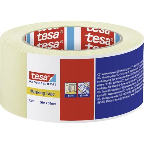 tesa STANDARD 04323-00044-00 Bande de masquage tesakrepp® beige (L x l) 50 m x 50 mm 1 pc(s) Y104692