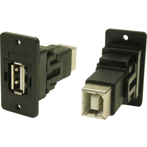 Adaptateur/prolongateur, embase femelle Port USB type A - port USB type B CP30609NX Cliff Contenu: 1 pc(s) Y316122 (1/2)