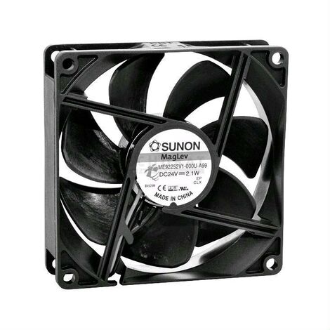 Sunon EF92251S11000UA99 Ventilateur axial 12 V/DC 87.47 m³/h (L x l x H) 92 x 92 x 25 mm Y367542