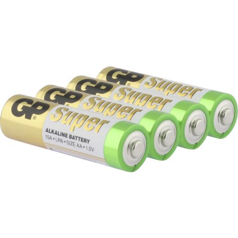 GP Batteries Super Pile LR6 (AA) alcaline(s) 1.5 V 4 pc(s) Y807162