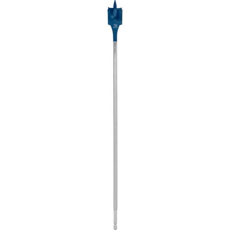 Bosch Accessories 2608900351 Mèche à bois plate 1 pièce 26 mm Longueur totale 400 mm tige hexagonale
