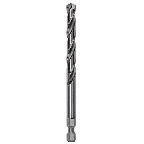 Bosch – Foret à métaux HSS-G pour perceuse – Quick Change – Retrait facile – 105mm x 7,15mm – 2608900528