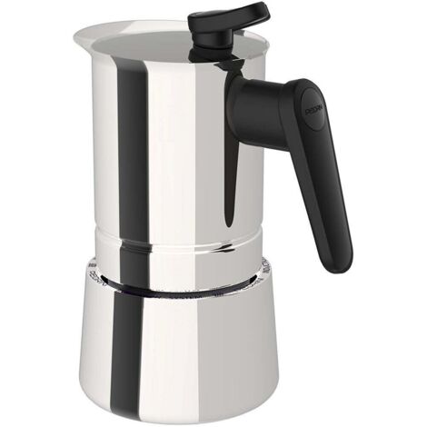 Cafetière italienne Moka induction 6 tasses rouge