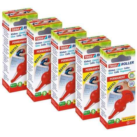 Cassette tesa ® permanente ecoLogo ® pour recharge de colle dans un pack de 5 - extra-robuste tesa 59110 5 pc(s) W818522 (1/5)