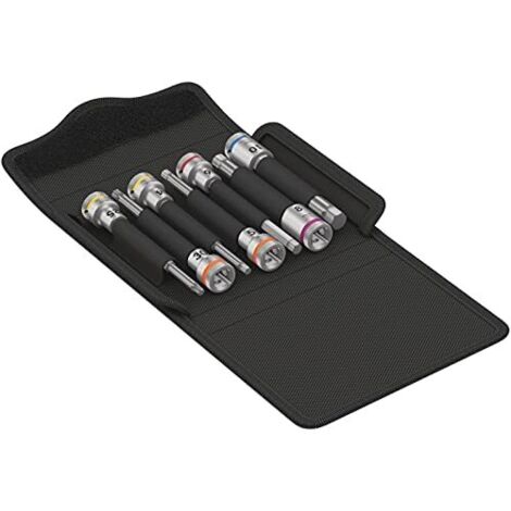 Wera Bicycle Set 8 Jeu de douilles-embouts 3/8" 7 pièces 05004176001 W818082 (1/5)