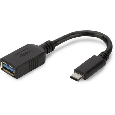 Digitus Câble adaptateur USB de Type-C, OTG, de Type-C vers A