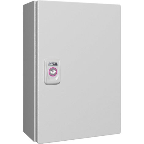 Coffret d'installation, Boîtier mural Rittal KX 1554.000 200 x 300 x 120 Tôle d'acier gris clair (RA
