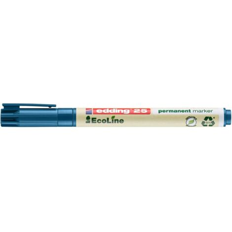 Edding e-25 EcoLine 4-25003 Marqueur permanent bleu résiste à l'eau: oui Q015412 (1/2)