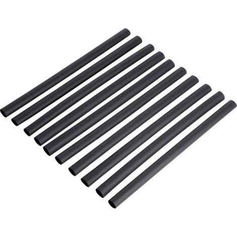 Assortiment de gaines thermorétractables 2:1 DSG Canusa 2810048952CO noir Ø intérieur nominal (avant réduction): 4.80 mm 10 pc(s) S53662