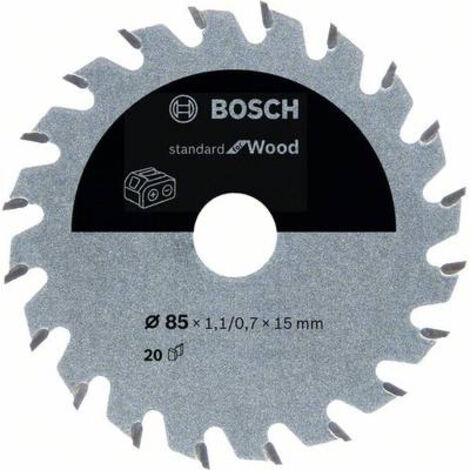 Bosch Accessories 2608837666 Lame de scie circulaire 85 x 15 mm Nombre de dents: 20 1 pc(s) (1/10)
